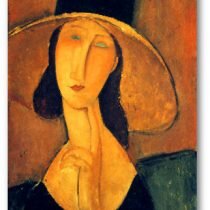 8. Amedeo Modigliani, Portret kobiety w kapeluszu, obraz Patrycja Niedżwiecka (1)