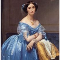 9. Jean-Auguste-Dominique Ingres, Portret księżniczki de Broglie, Martyna Nowak (1)