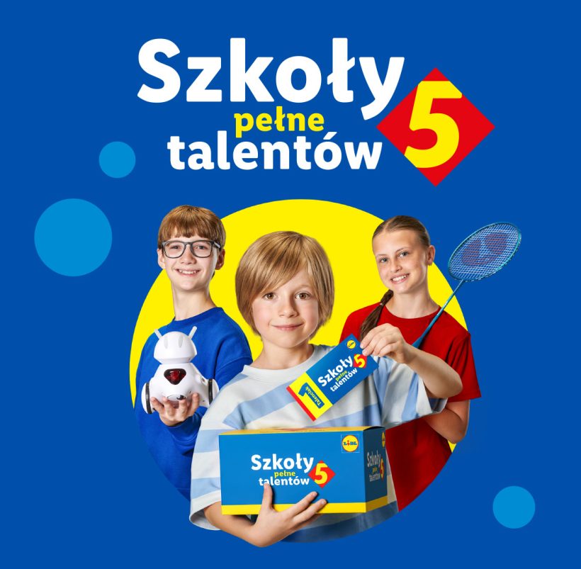 Szkoła bierze udział w akcji „Szkoły Pełne Talentów” Lidla